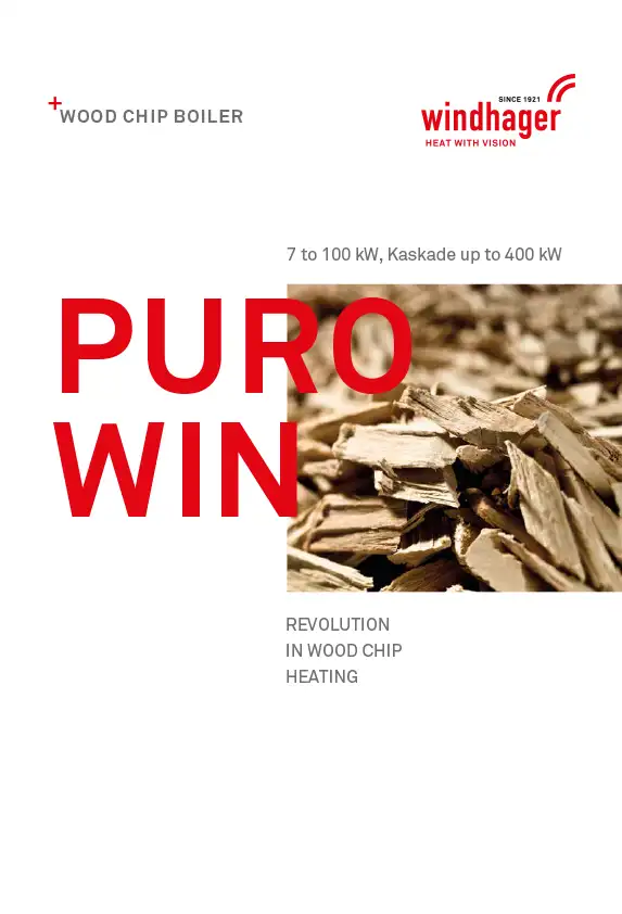 Windhager PuroWIN Brochure Cover