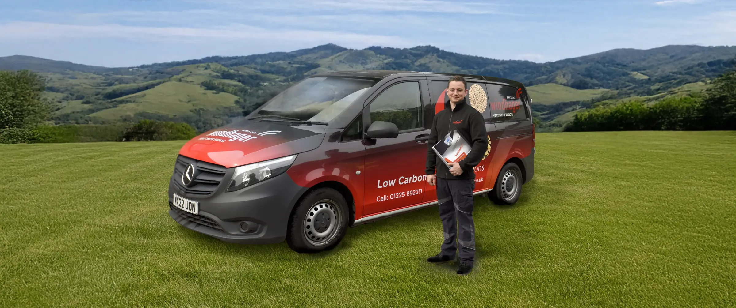 Windhager Service Engineer and Van