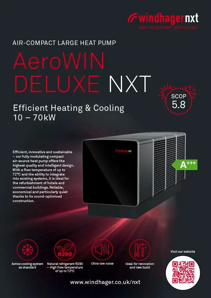 AeroWIN DELUXE NXT - Large Heat Pump leaflet cover